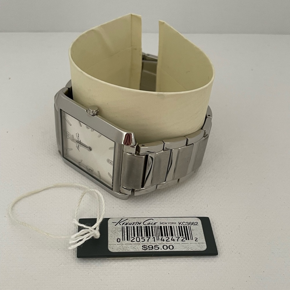 Kenneth Cole, Stainless Steel Men’s Watch.